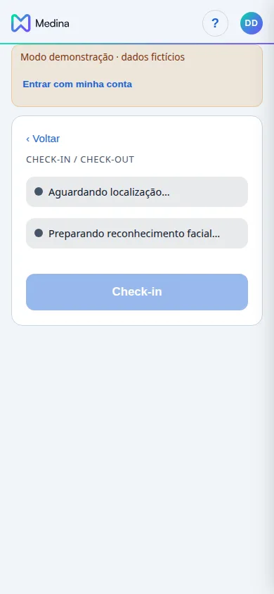 Registro de presença