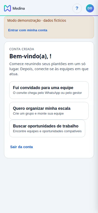 Estado sem grupo